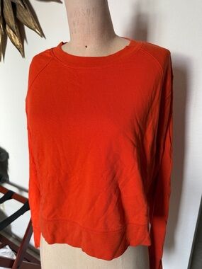 Sweaty Betty Orange Crew Top